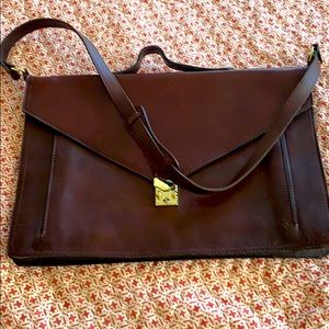 Nice leather portfolio, 16x11. Made in Italy.